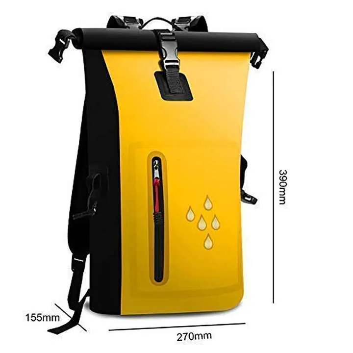 حقيبة ظهر قابلة للطي - Pvc Hiking Travel Backpack
