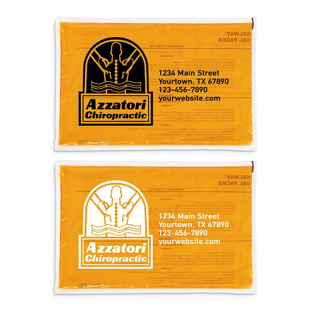 10" x 15" PERSONALIZED Reusable Hot/Cold Gel Pack