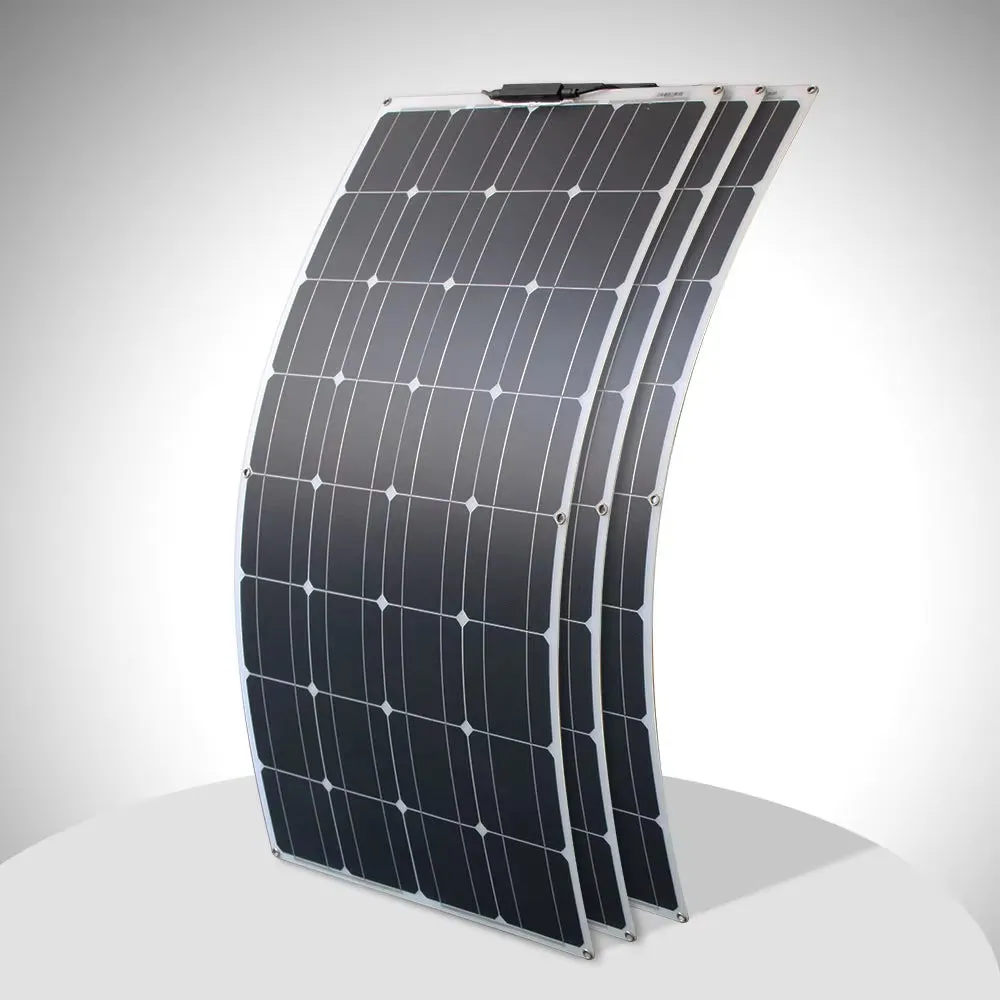 12V Flexible Solar Panel Kit 100W 200W 300W Solar Panels with Solar Controller for Boat Car RV and Battery Charger