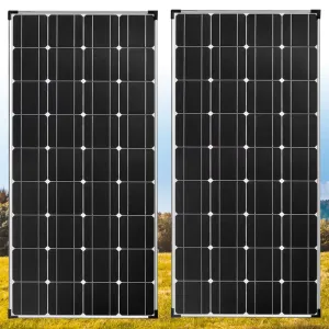18V Solar Panel 1200W 600W Waterproof Monocrystalline Best Solar Panel 1- 10Pcs 120W China Charging Camping RV Boat Battery Home