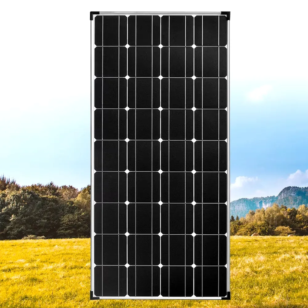 18V Solar Panel 1200W 600W Waterproof Monocrystalline Best Solar Panel 1- 10Pcs 120W China Charging Camping RV Boat Battery Home