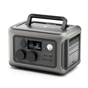 299Wh Portable Power Station 2X 600W Ac Outlets For Camping Rv Home