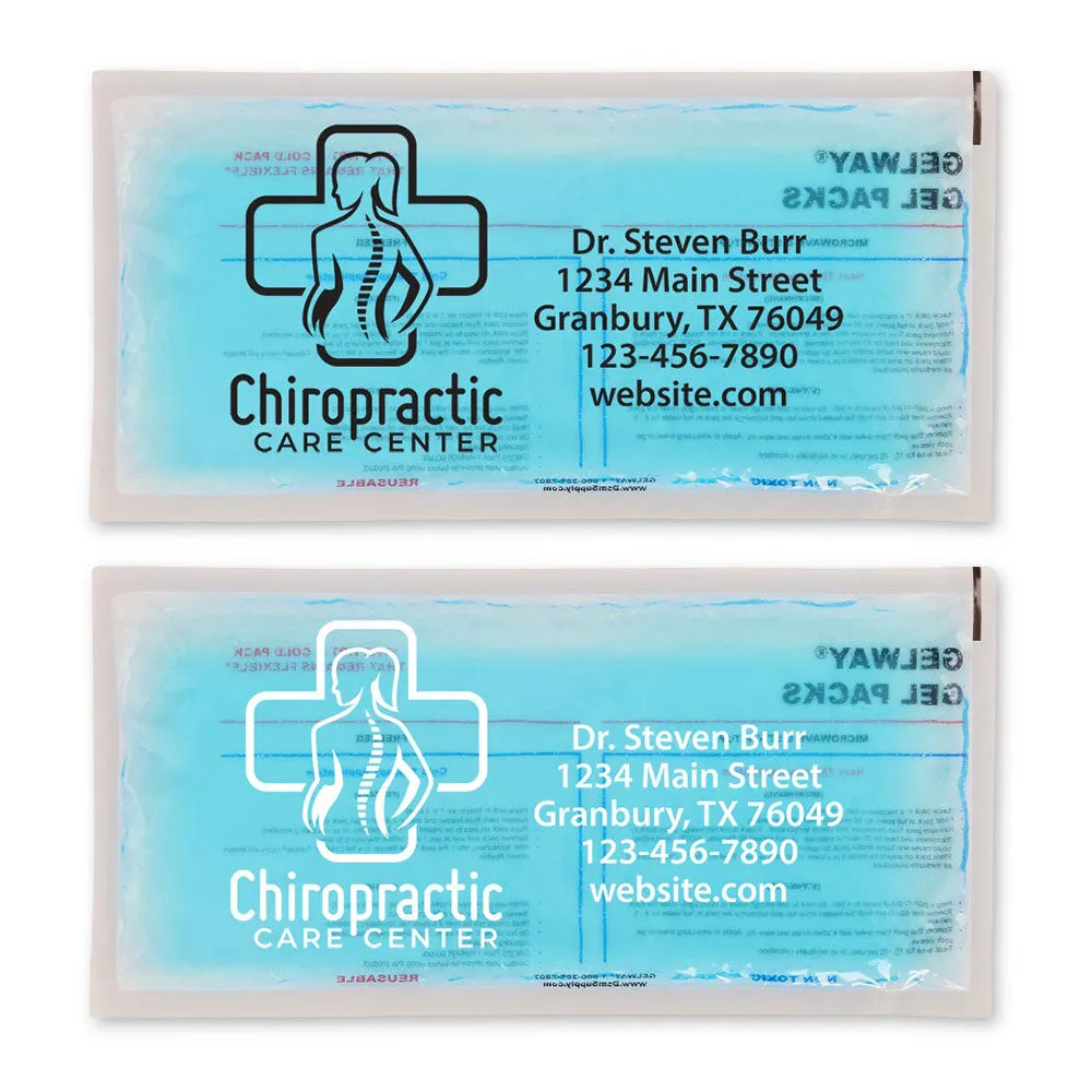 6" x 12" PERSONALIZED Reusable Hot/Cold Gel Pack