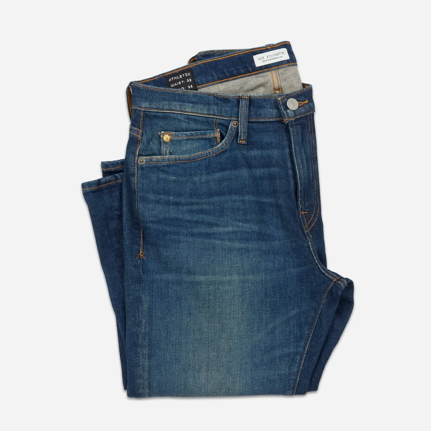 Ace Rivington Comfort Denim Athletic Taper - Dirty Vintage 32"