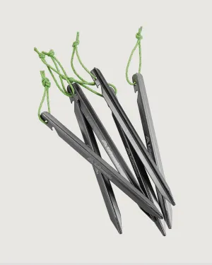 Aluminium Y Stake Tent Pegs 6PC - Silver