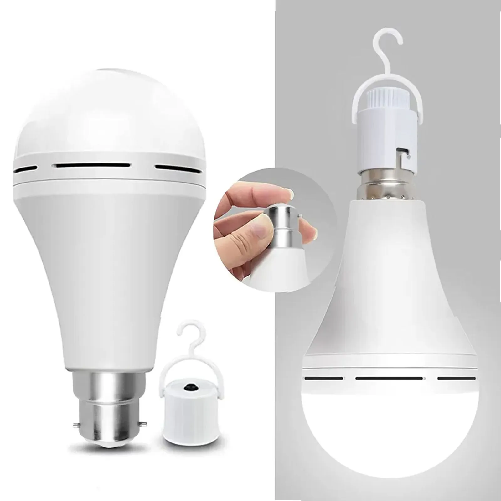 Avron 12w Bayonet B22 Rechargeable Light Bulb