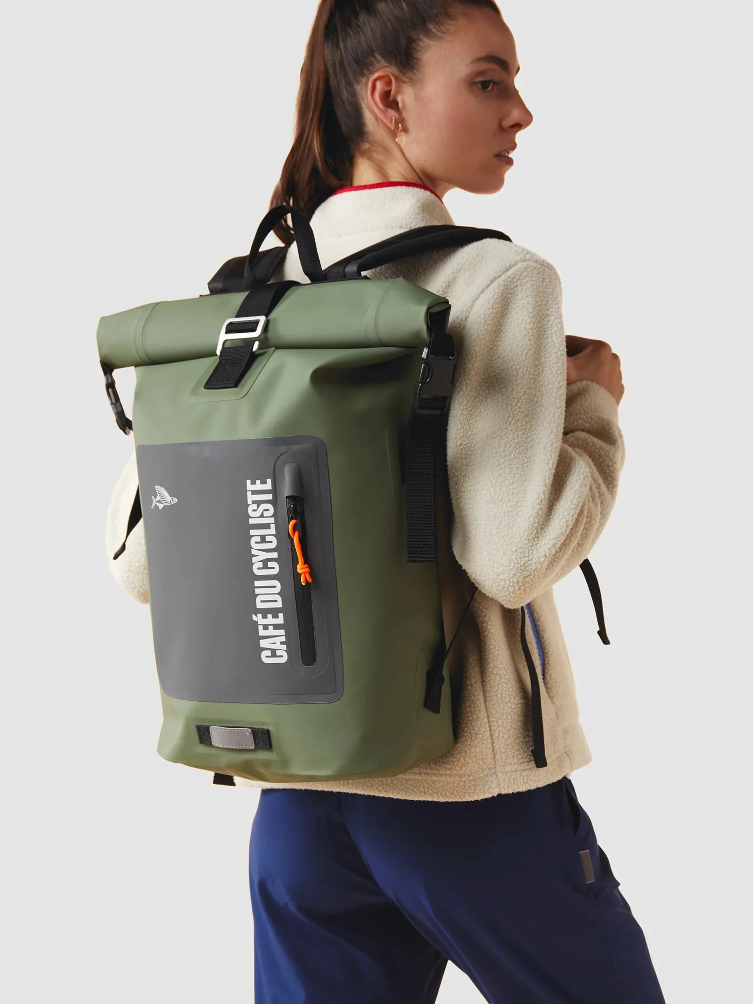 Caf du Cycliste Backpack 25/30L Khaki