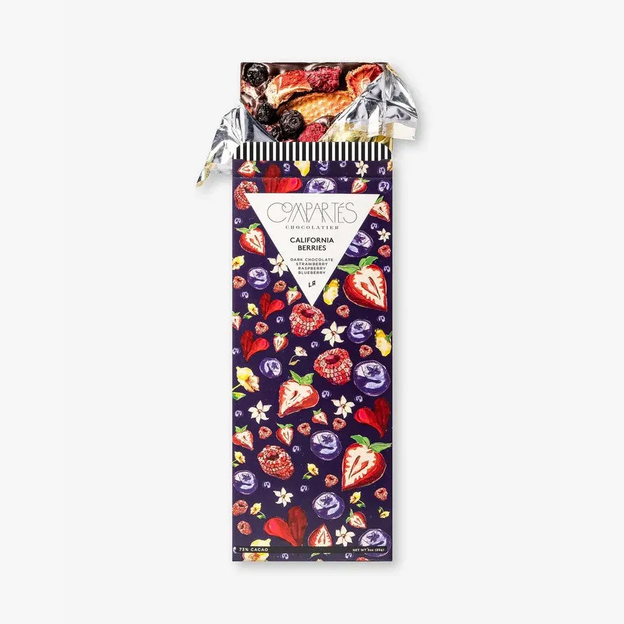 California Berries Dark Chocolate Bar