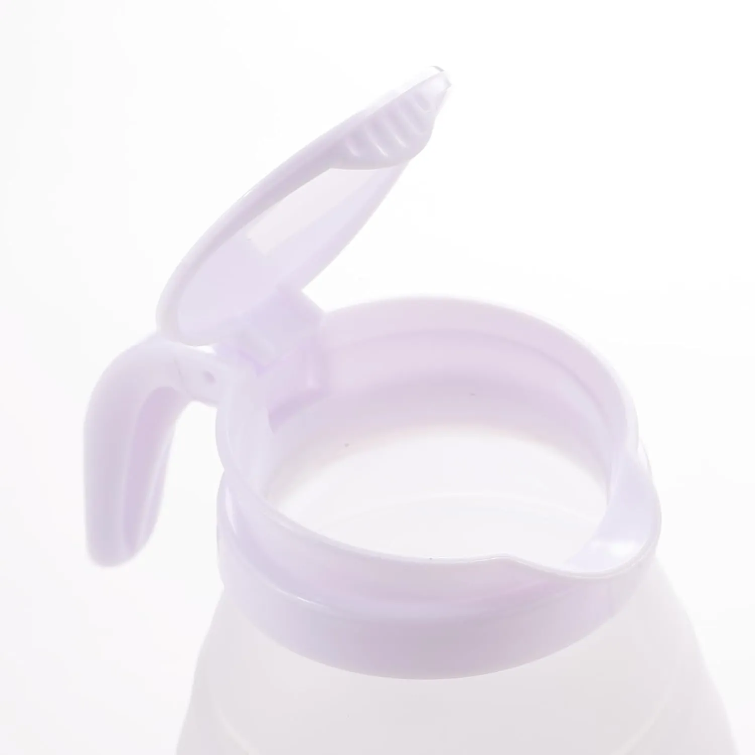 Kuber Industries Foldable Electric Kettle 600 ML | Silicone Body With 304-Stainless Steel Base | Leak Proof Design | Multipurpose Portable Electric Kettle for Travel, Office & Home | 600W | White