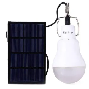 Led Bulb With Solar Energy - New Useful Energy Conservation For Home and Outdoor