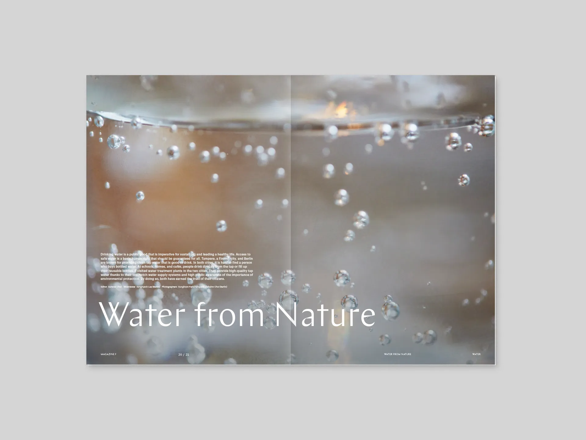 Magazine F Water Issue No. 30