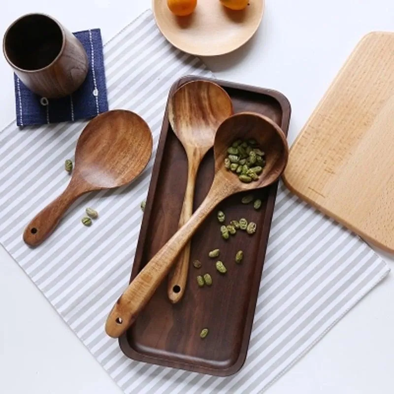 Natural Wood Cooking Spoons