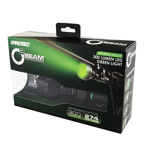 Nebo iProtec 6008 O2 Beam Long Range Series 300 Lumens Green