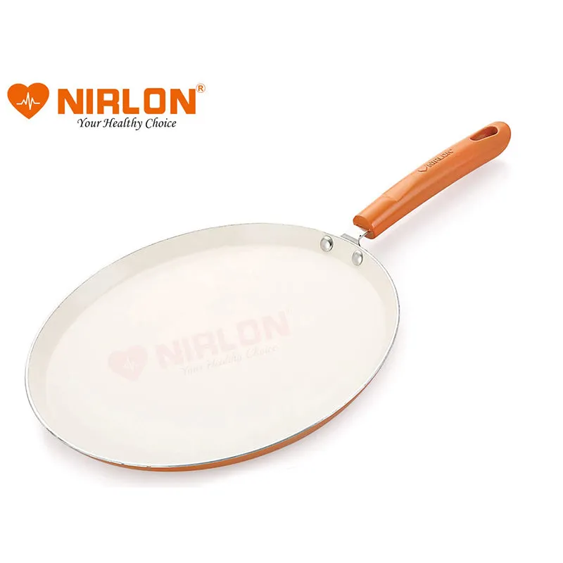 Nirlon Orange Non Stick Dosa Tawa - 11 Inches