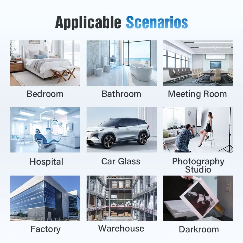 One-way Privacy Thermal Insulation Film for Glass