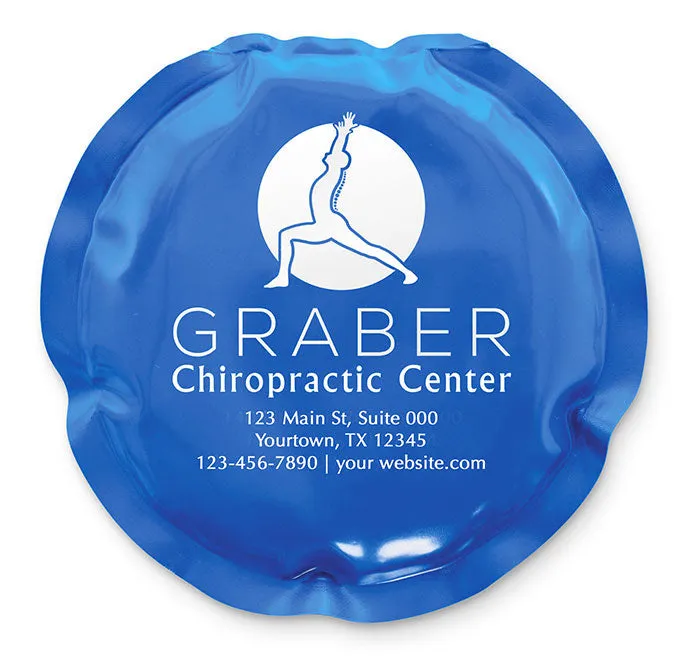 PERSONALIZED Reusable Vinyl Cold Pack, 6" Round