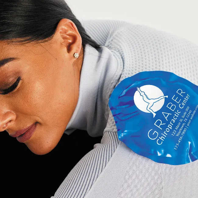 PERSONALIZED Reusable Vinyl Cold Pack, 6" Round