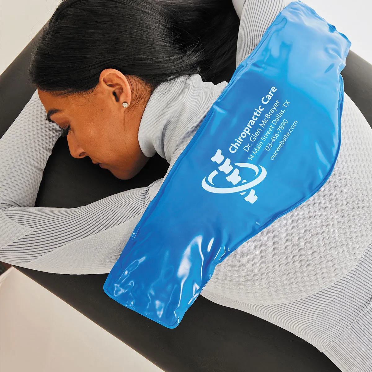 PERSONALIZED Reusable Vinyl Cold Pack, Cervical - 22" Long