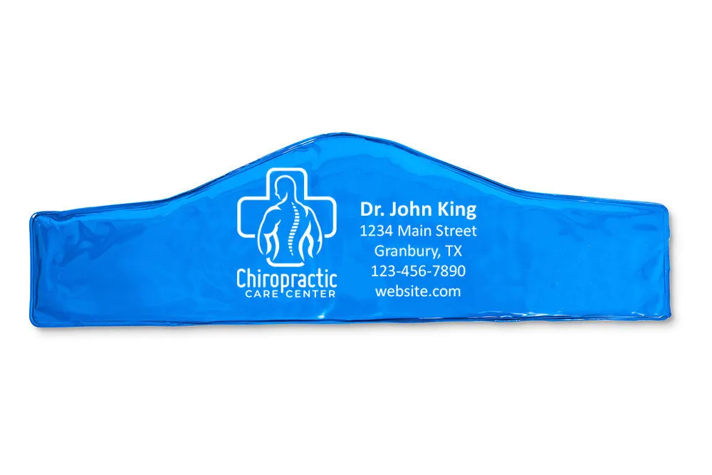 PERSONALIZED Reusable Vinyl Cold Pack, Cervical - 22" Long