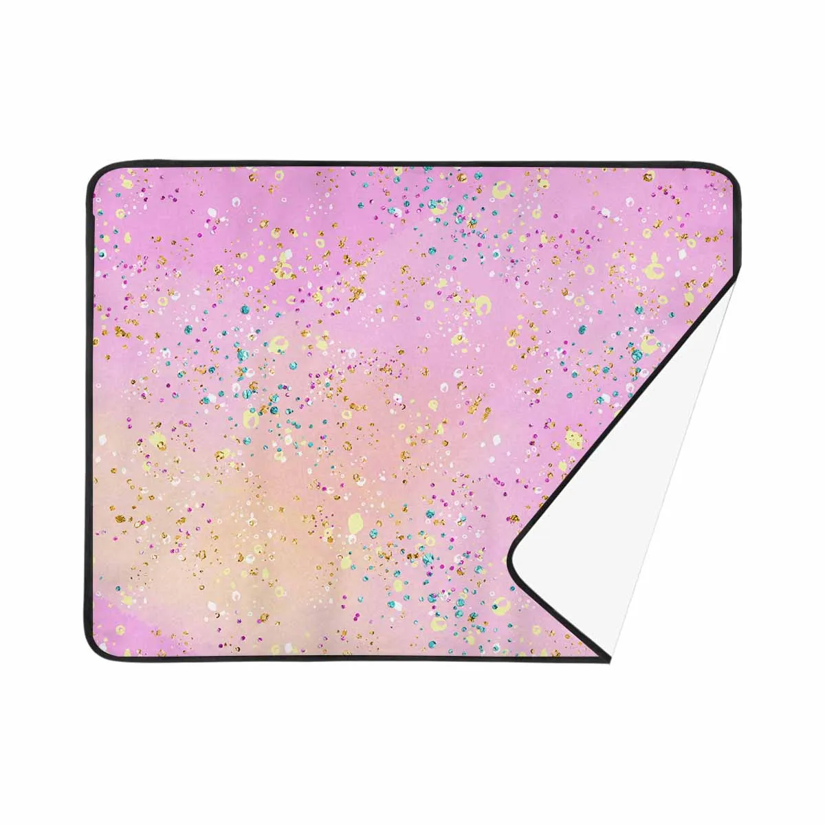 Pink Splash  Beach Mats 78"x 60"