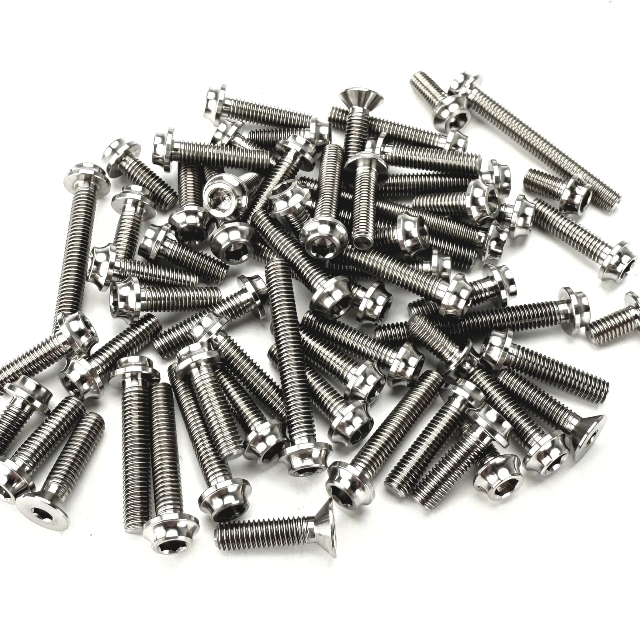R1WURKS Fits Cat L1 4wd Titanium upper Screw Set