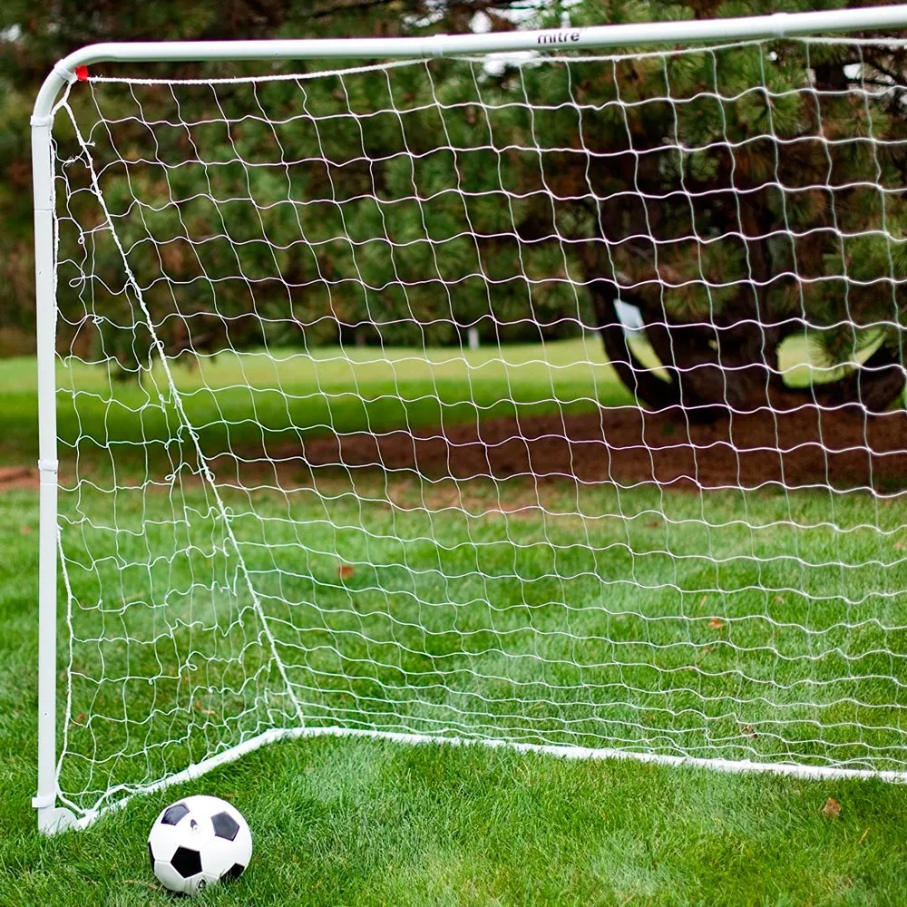 Soccer Goal Mitre Fast Fold Heavy Duty Kick Ball Net Foldable Portable Game New