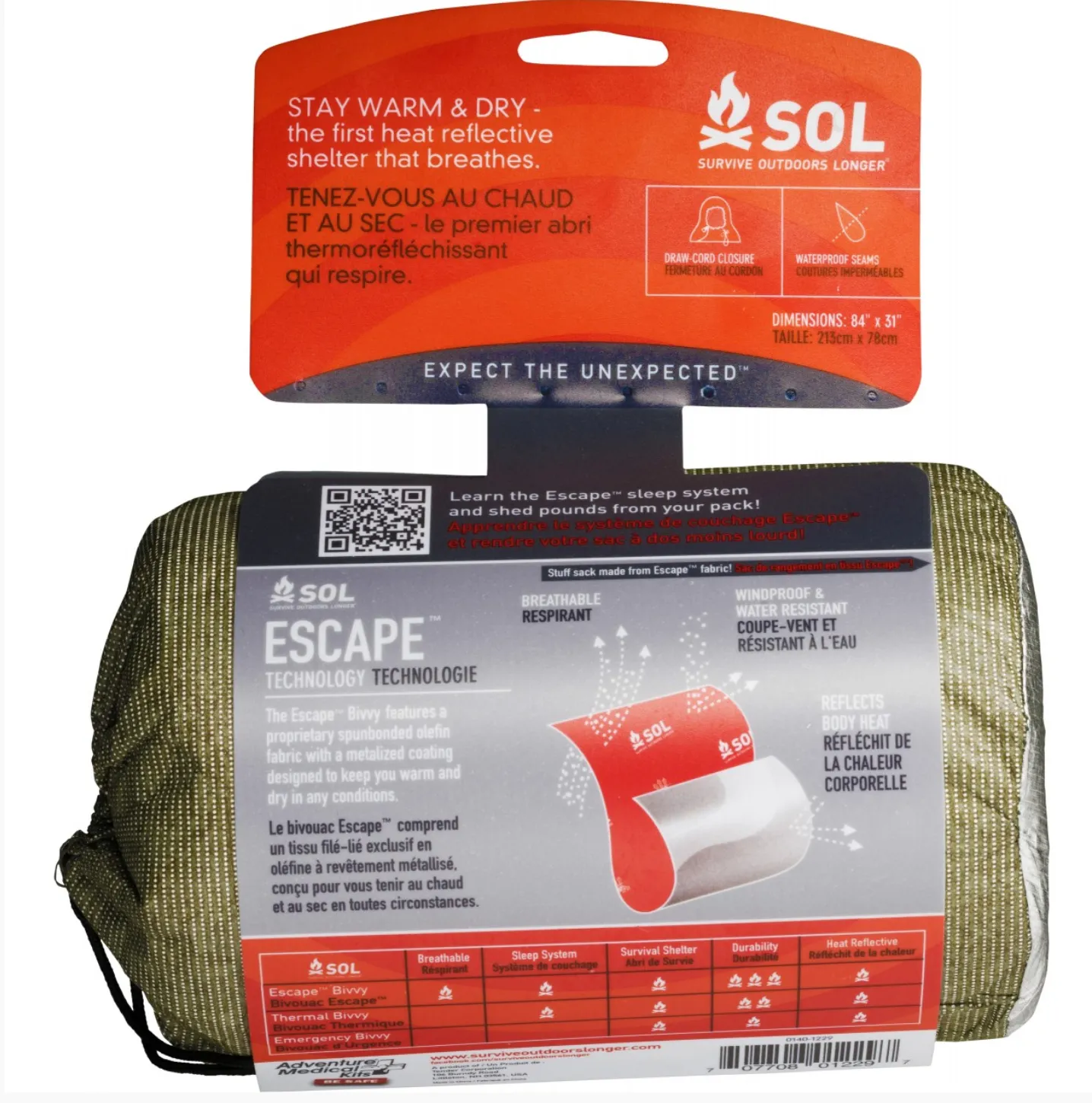 SOL Escape OD Green Bivvy