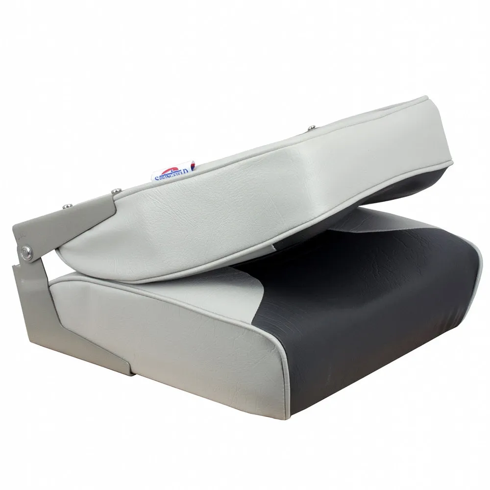 Springfield Economy Multi-Color Folding Seat - Grey/Charcoal [1040653]