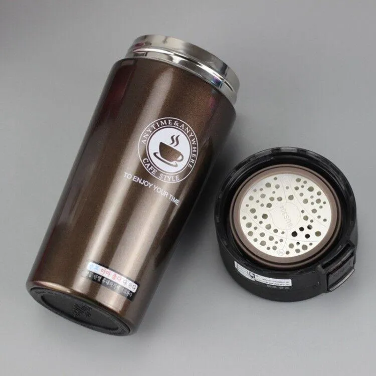 Stainless Steel Travel Vacuum Coffee Cup