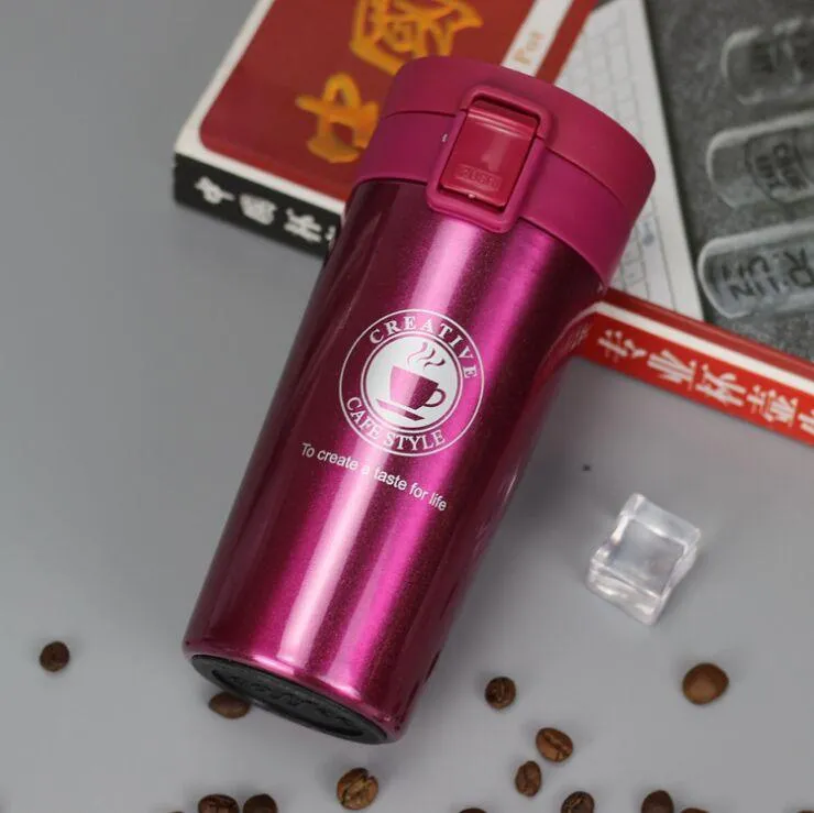 Stainless Steel Travel Vacuum Coffee Cup
