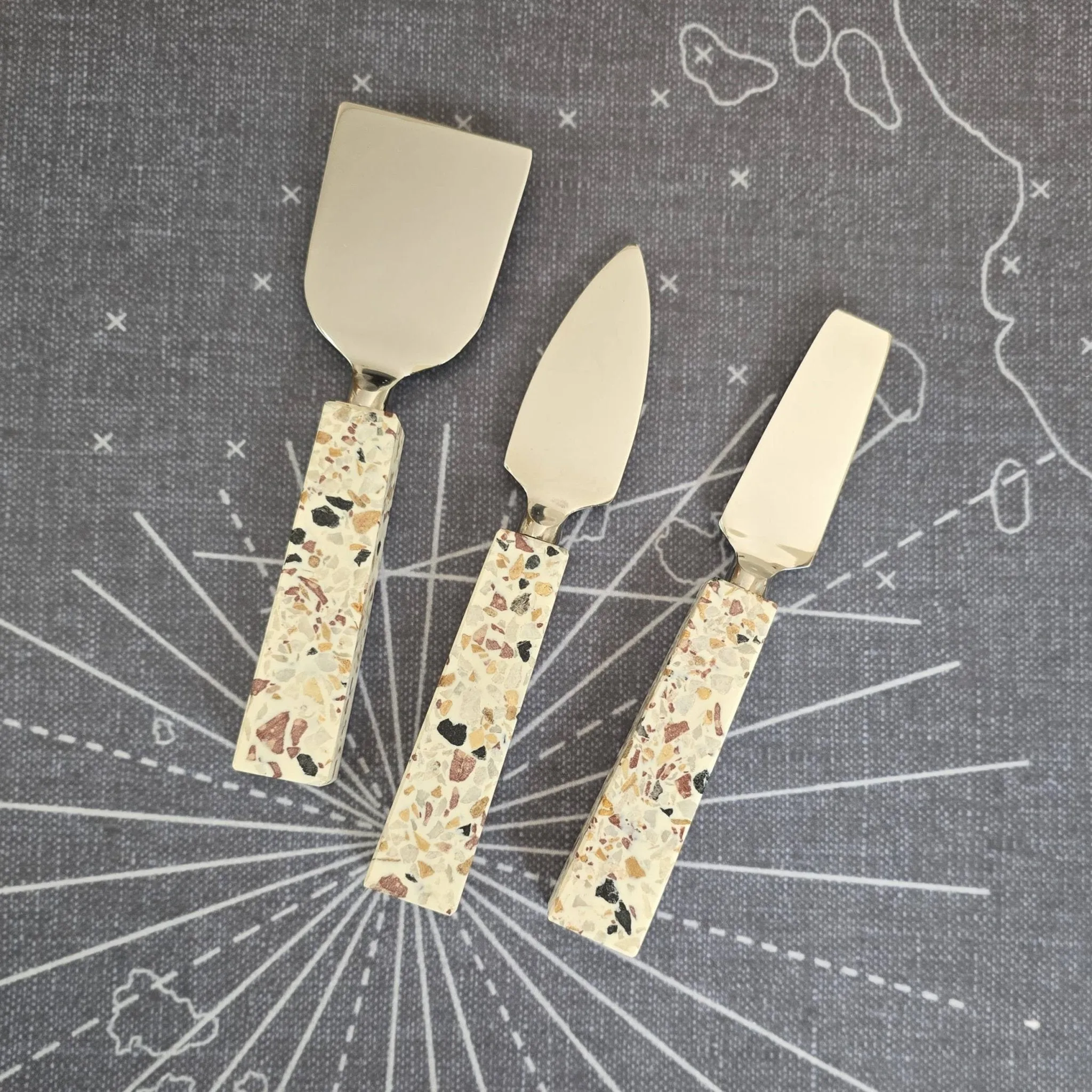 Terrazzo Cheese Knife