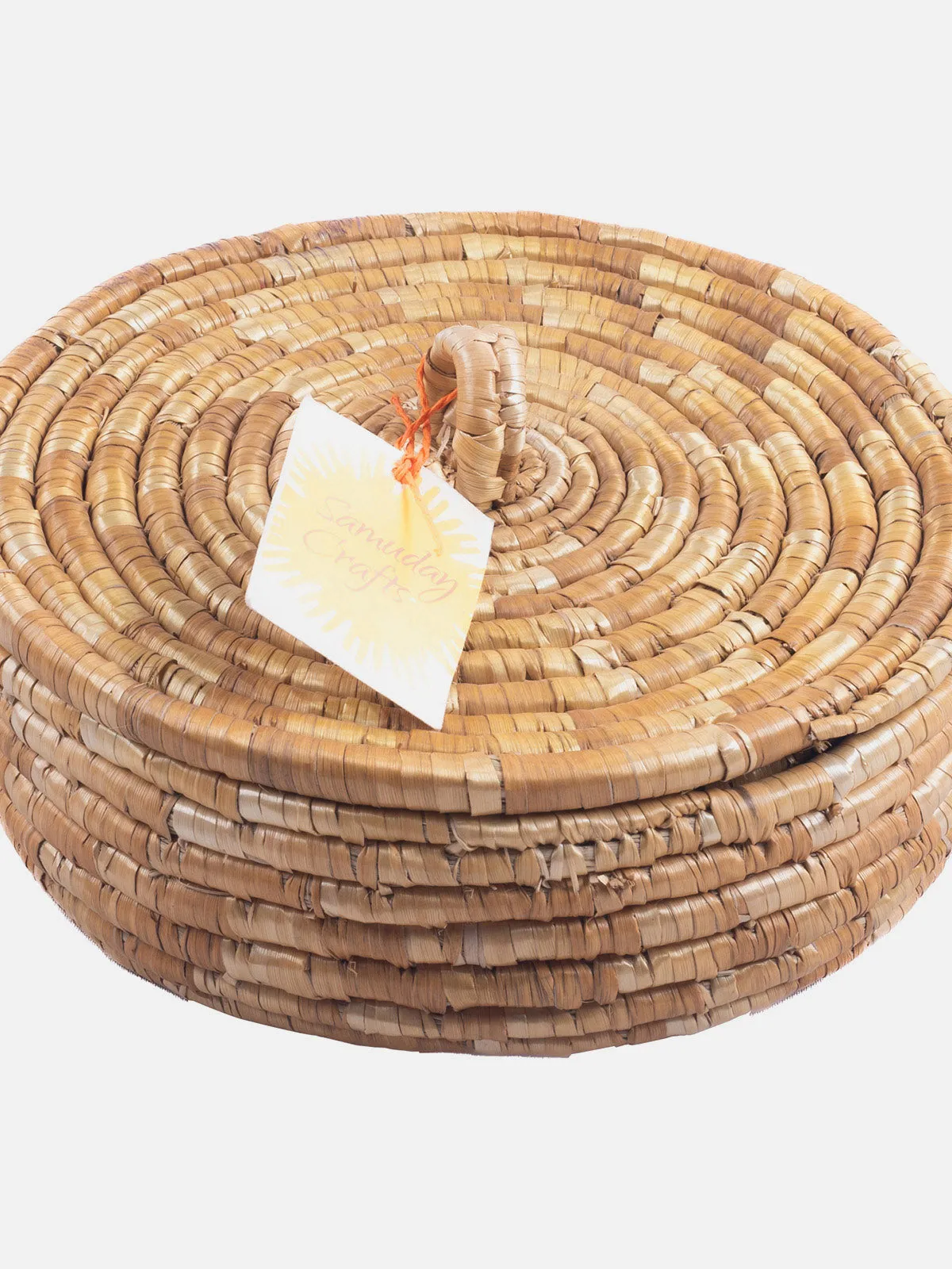 Wheat Grass Round Roti Basket